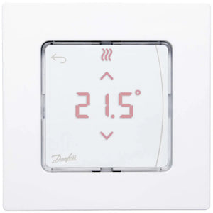 B-Ware Danfoss Raumthermostat Funk AP m.Display Danf. Icon #088U1081 Heizkörper weiß