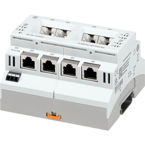 B-Ware Phoenix Contact FL SWITCH 1104-4POE REG Unmanaged Ethernet Switch 8 Ports PoE