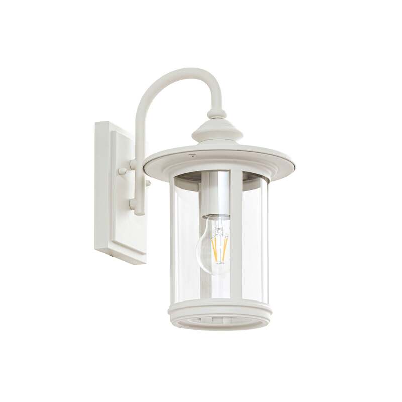 Lindby Außenwandleuchte Zayn LED Gartenleuchte Wandleuchte dimmbar weiß 33 cm - 4255830907142