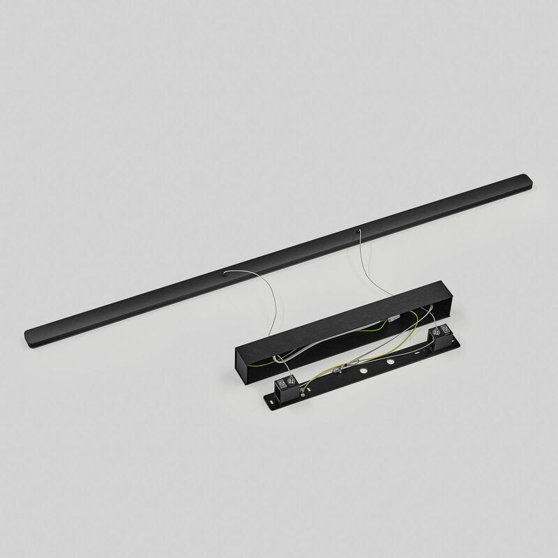 Quitani Pendelleuchte Hängelampe Margita LED schwarz matt dimmbar Aluminium 118 - 4251911763706