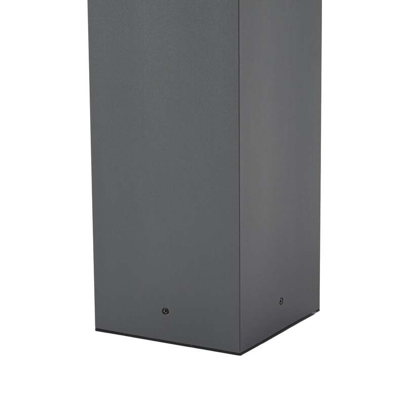 Lindby Wegeleuchte Peldar LED Gartenleuchte anthrazit 80cm mit Sensor IP44 - 4255830907234