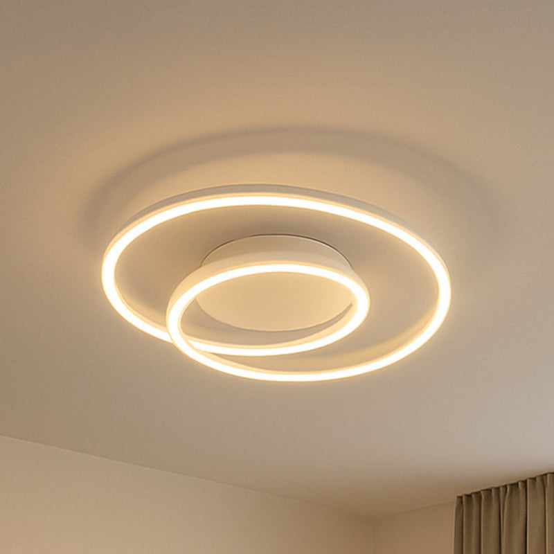 FISCHER & HONSEL Deckenlampe HOLY LED Leuchte dimmbar creme Ø49cm Fernbedienung - 4003694215428