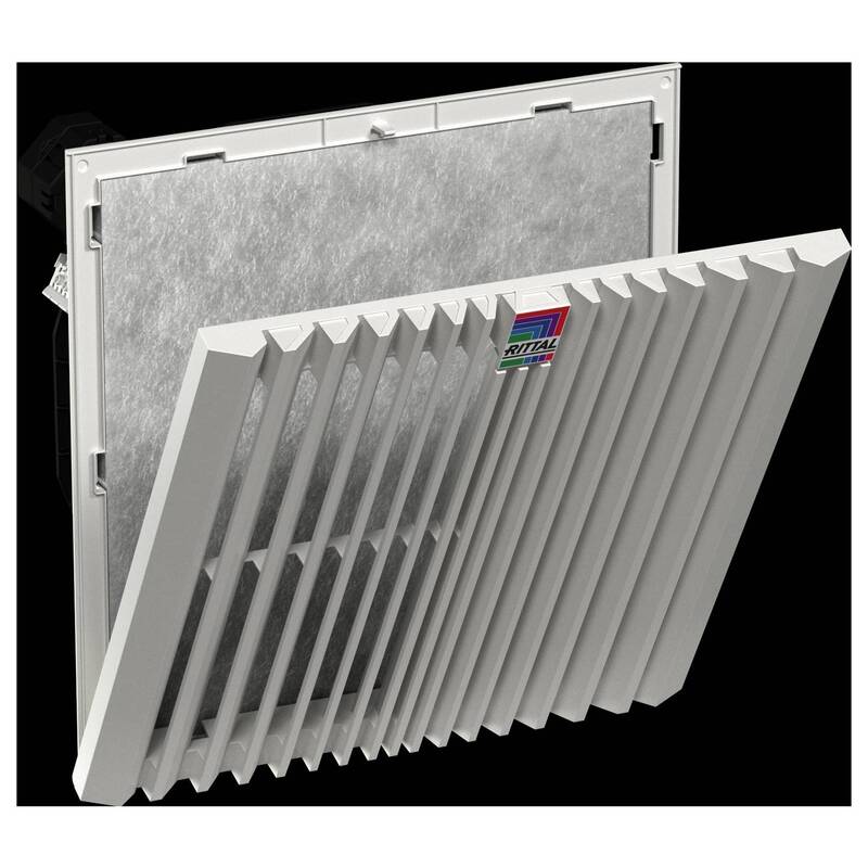 Rittal Filterlüfter SK 3239.708 Lüfter 230V IP54 inkl. Filter 204x204x105mm 1 - 4028177998209