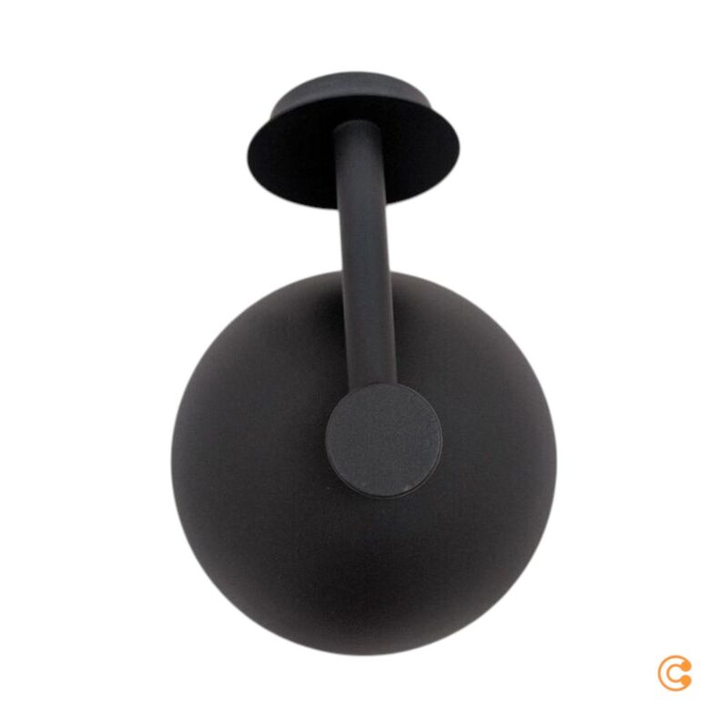 Außenwandleuchte Arki schwarz LED Gartenlampe Wandleuchte dimmbar IP54 Ø35cm - 5704924004667