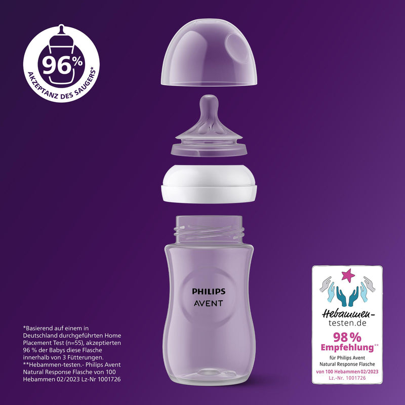 Philips Avent Flasche Baby Flaschen-Starter-Set SCD838/12 BPA-frei transparent - 8710103990697