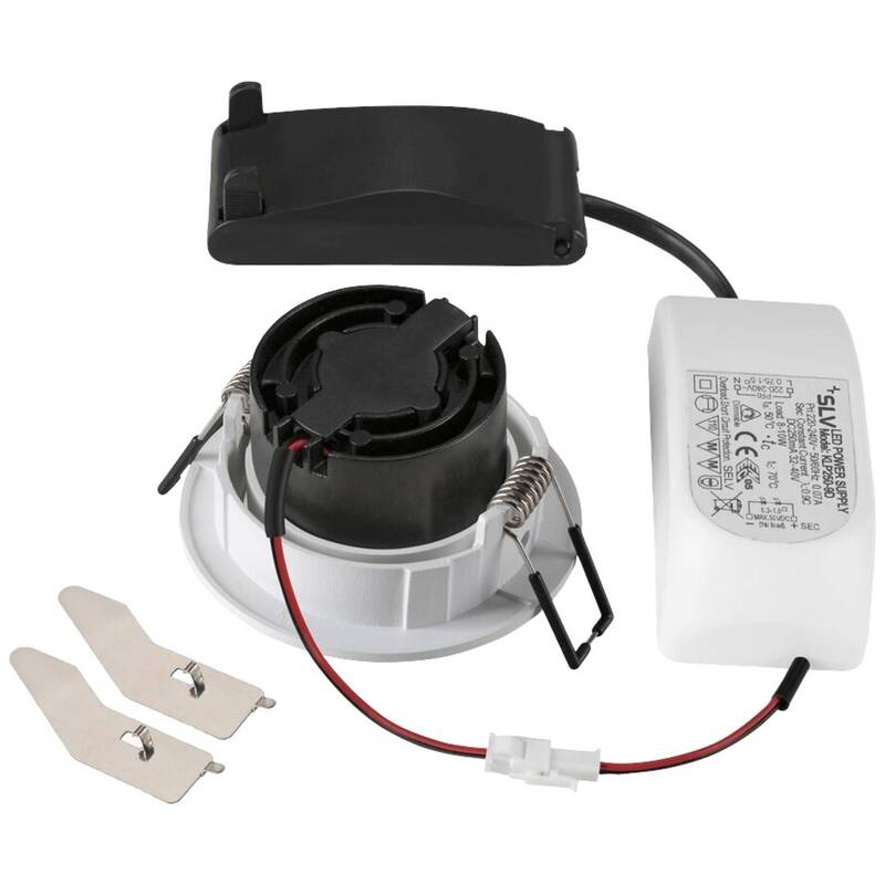 SLV LED Einbauleuchte Deckeneinbaulampe New Tria 68 Weiß Aluminium dim to warm - 4024163277440