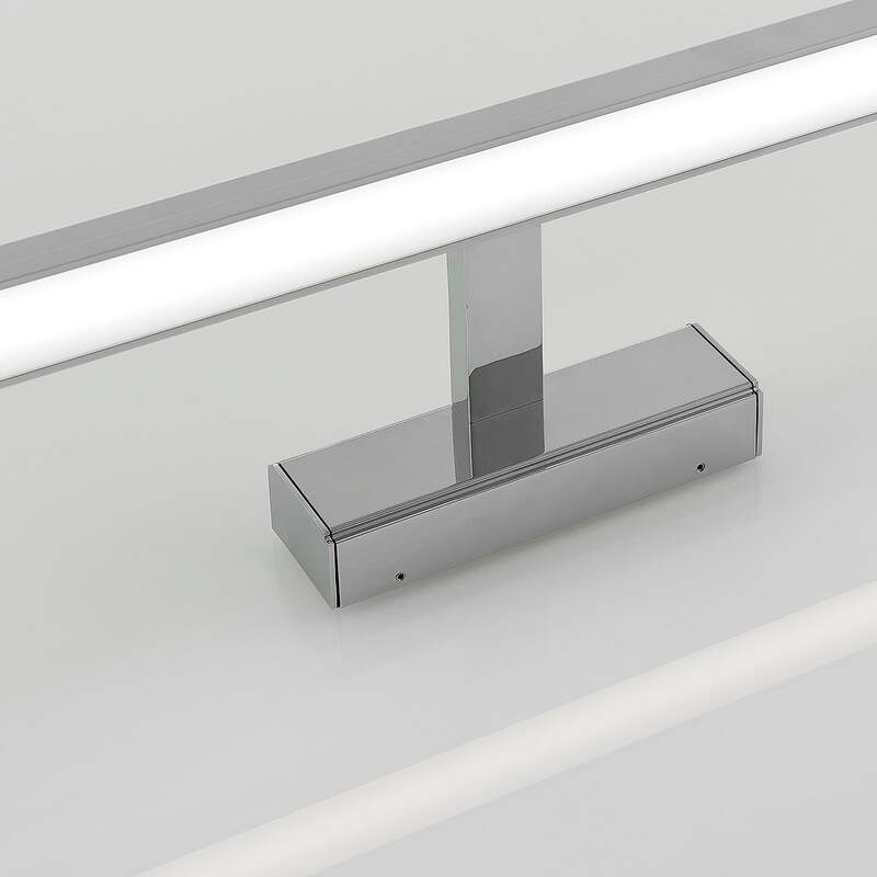 Lindby LED-Spiegelleuchte Jukka Wandleuchte chrom warmweiß 60cm IP44 Badezimmer - 4251096580624