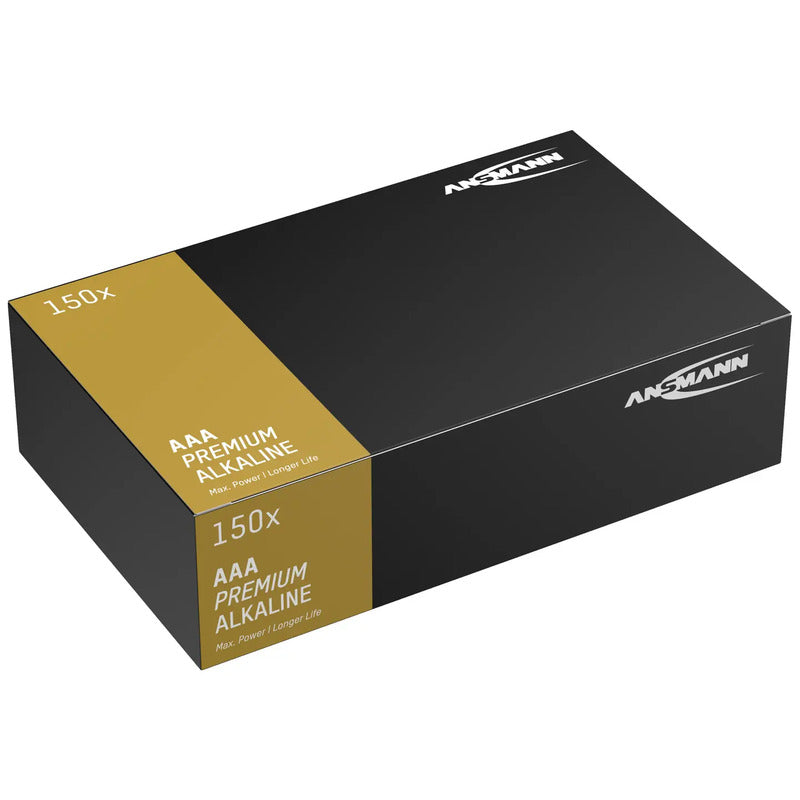 Ansmann Micro AAA-Batterie Alkali-Mangan 1.5V 150 Stück hohe Kapazität - 4013674205325