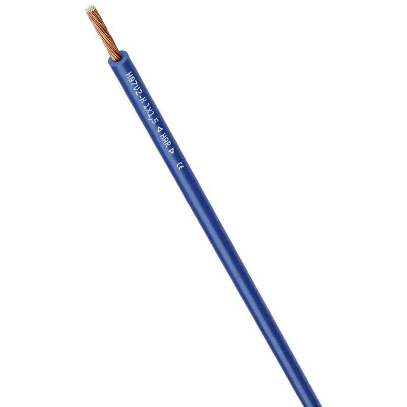 LAPP Einzelader Kabel 1x2.5mm² PVC Kupfer dunkelblau 100m feste Verlegung - 4044776750925