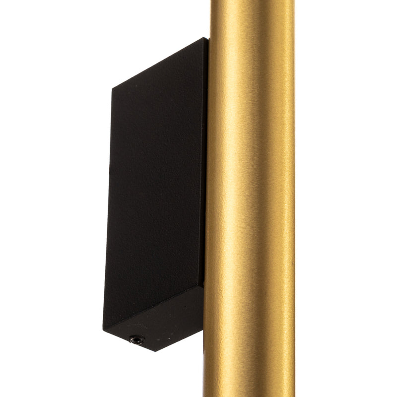 Nowodvorski Wandleuchte Laser LED Wandlampe dimmbar messing schwarz 40cm hoch - 5903139830898