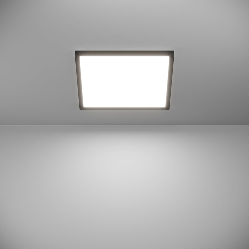 EGLO connect Deckenlampe Rovito-Z LED App dimmbar schwarz RGB CCT 39x39cm IP44 - 9008606329748