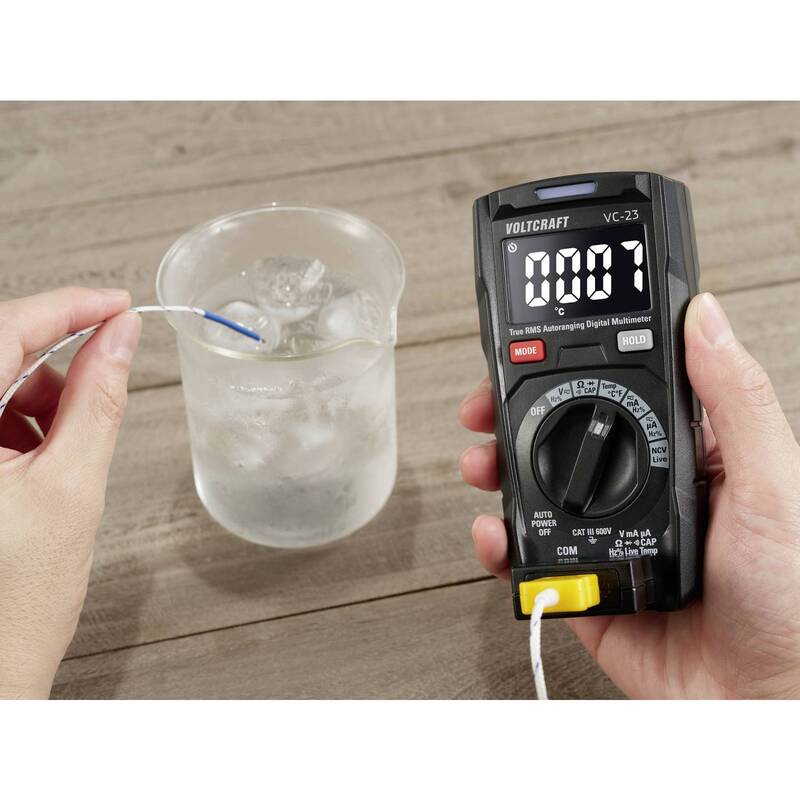 VOLTCRAFT VC-23 Digitales Hand-Multimeter Strommesser Spannungsmesser Messgerät - 4064161317618