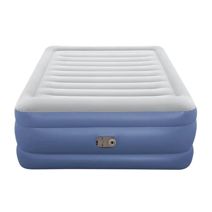 61cm Bestway Air Mattress Queen Inflatable Bed Airbed Blue - 06941607329771