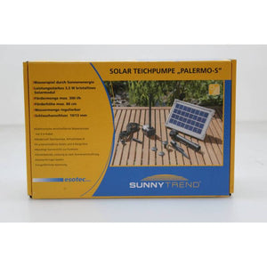 B-Ware Esotec Palermos S 101769 Schwimmende Solarteichpumpe Pumpe Teichpumpe 300 l/h