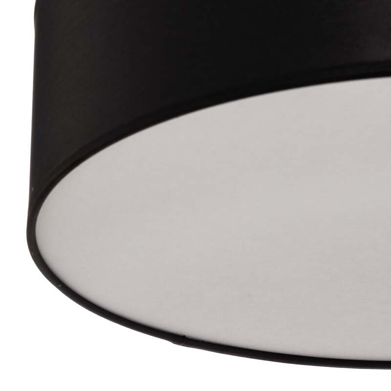 TK Lighting Deckenleuchte Rondo LED Lampe dimmbar dunkelgrau Ø45cm 4-flammig - 5901780510886