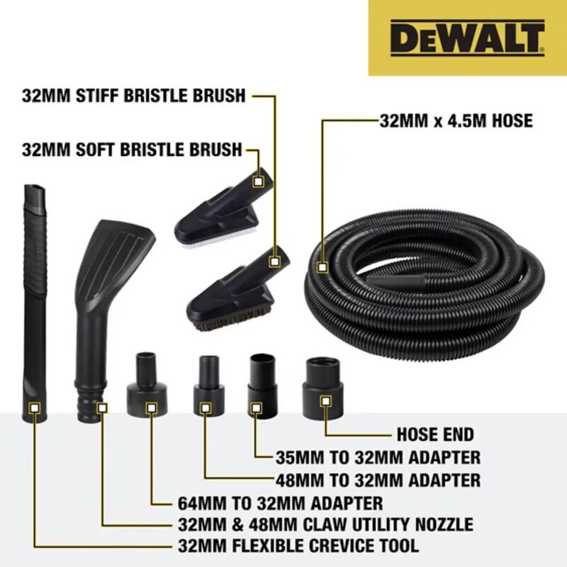 DeWalt Zentralstaubsauger Zubehör Staubsauger Zubehör Handtuchheizkörper 500W - 6921183005191