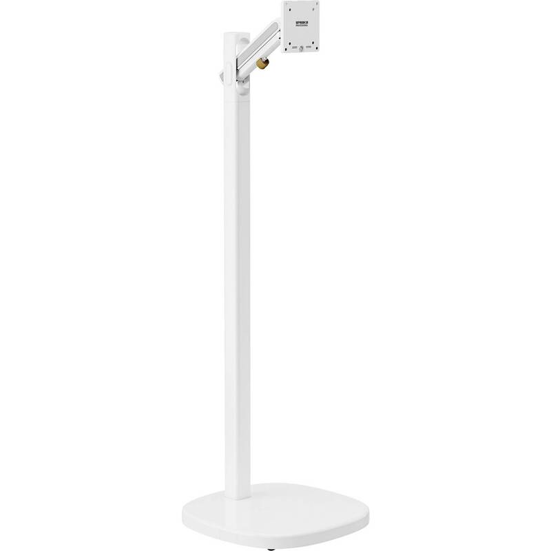 SPEAKA PROFESSIONAL SP-TVS-700 TV-Standfuß neigbar für 17"-35" Displays Weiß - 4064161393445