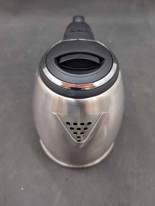 GourmetMaxx Wasserkocher schnurlos Edelstahl Schwarz Fassungsvermögen: 1.8 L - 4067522046653
