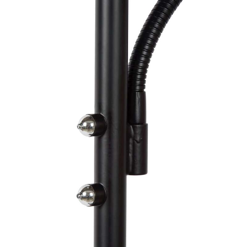 Lucide LED Stehleuchte Deckenfluter Zenith dimmbar schwarz 180 cm Metall Lampe - 5411212193896