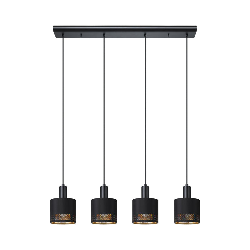 Eglo Hängeleuchte Pendelleuchte Esteperra LED Lampe dimmbar schwarz gold 94x16cm - 9002759992750