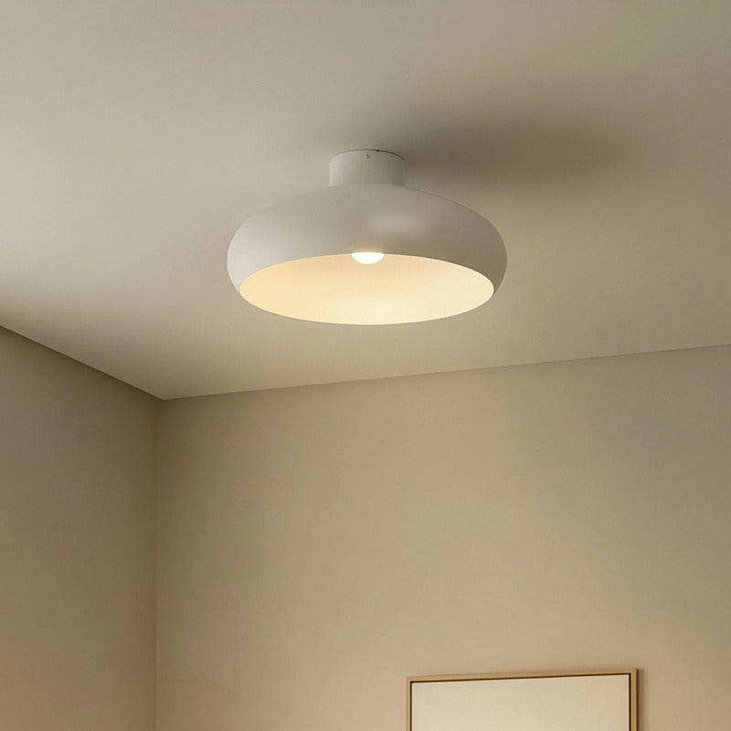 Lindby Deckenleuchte Elover LED Lampe Leuchte dimmbar beige Ø45cm 22cm hoch - 4251911792034