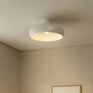 B-Ware Lindby Deckenleuchte Elover LED Lampe Leuchte dimmbar beige Ø45cm 22cm hoch