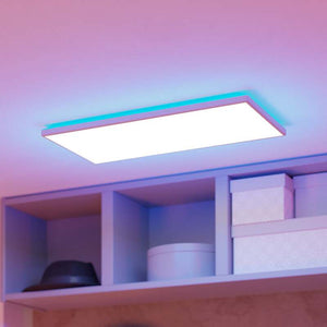 B-Ware EGLO connect LED-Panel Rovito-Z 57x30 cm dimmbar multicolor IP44