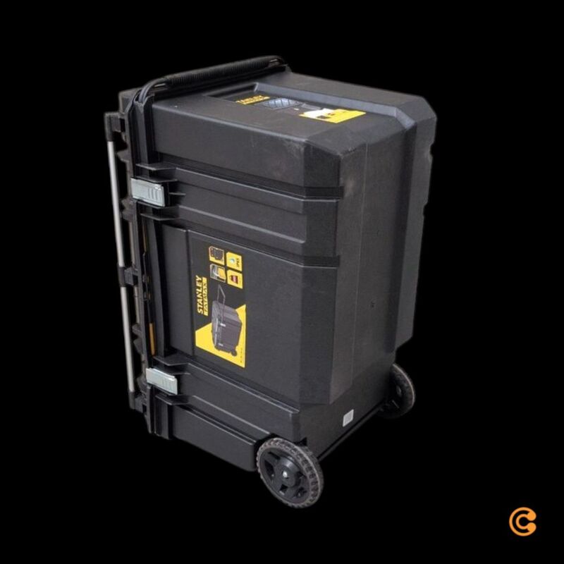 Stanley Mobile Werkzeugbox FatMax 240l IP65 mit 7 Rädern und Teleskopgriff - 3253561755316