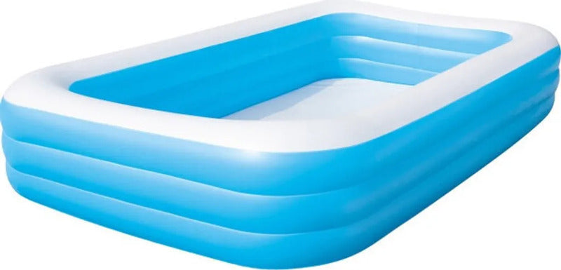 Bestway Familienpool 305 x 183 x 56 cm rechteckig für den Garten - 6942138968057