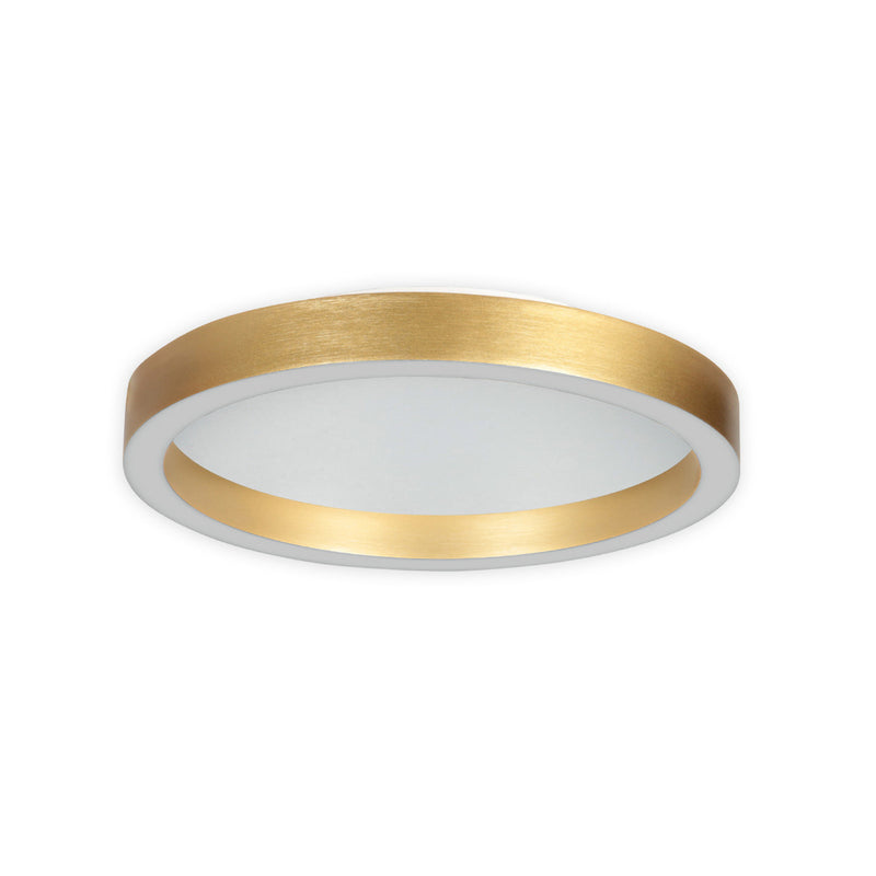 Steinhauer Deckenlampe Ringlux LED Lampe Leuchte dimmbar gold Ø40cm 2700K - 8712746180923
