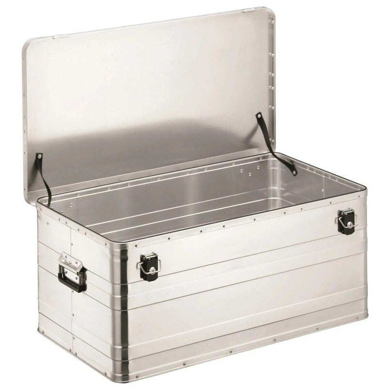 LUX-TOOLS Aluminiumbox 140l Werkzeugbox Aufbewahrung Aluminium mit Handgriffen - 4007875863934