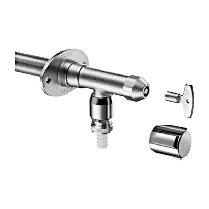 Schell Außenarmatur Wanddurchführung POLAR II DN 15 frostsicher Messing - 4021163152081