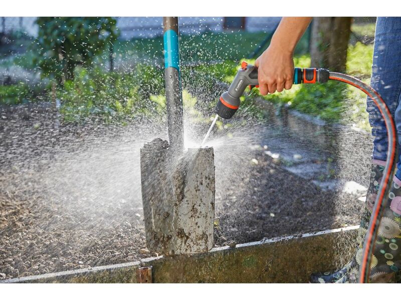 Gardena Wand-Schlauchbox RollUp M/L 25m Gartenschlauch mit Reinigungsspritze 79 - 4066407032460