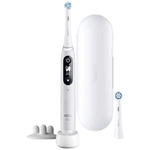 B-Ware Oral-B iO Series 6s elektrische Zahnbürste weiß mit interaktivem Display