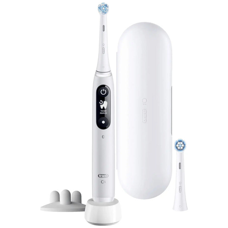 Oral-B iO Series 6s elektrische Zahnbürste weiß mit interaktivem Display - 4210201427407