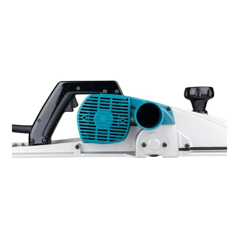 Makita Zimmermannshobel 1806B Hobelmaschine Holzarbeiten 1200W 170mm blau - 0088381003957