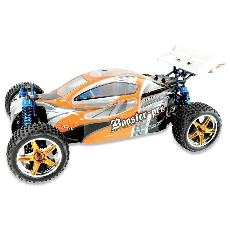 Amewi RC Modellauto Buggy Booster Pro 1:10 Elektro 4WD 60 km/h inkl Akku - 4260189060318