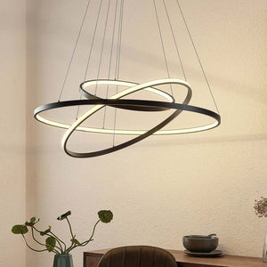 B-Ware Lucande Filippa Led Pendelleuchte Deckenlampe Hängeleuchte Lampe Leuchte Led 653