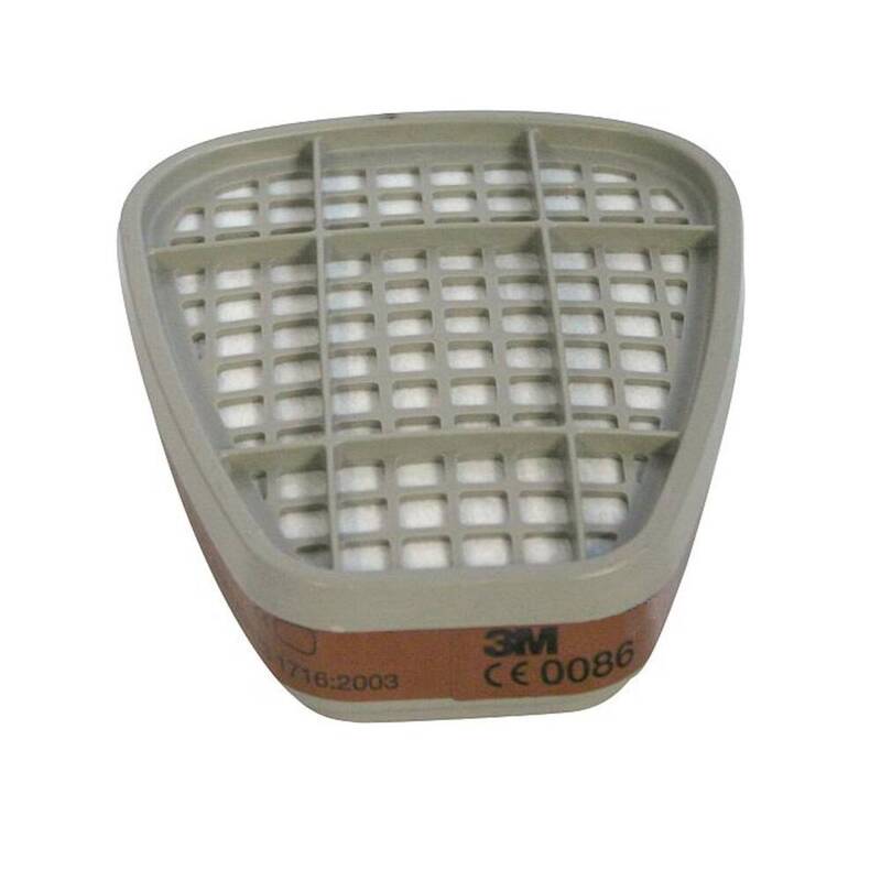3M Gasfilter 6051A1 Ersatzfilter Partikelfilter Mundschutz Arbeitsschutz 8 STÜCK - 4046719694969