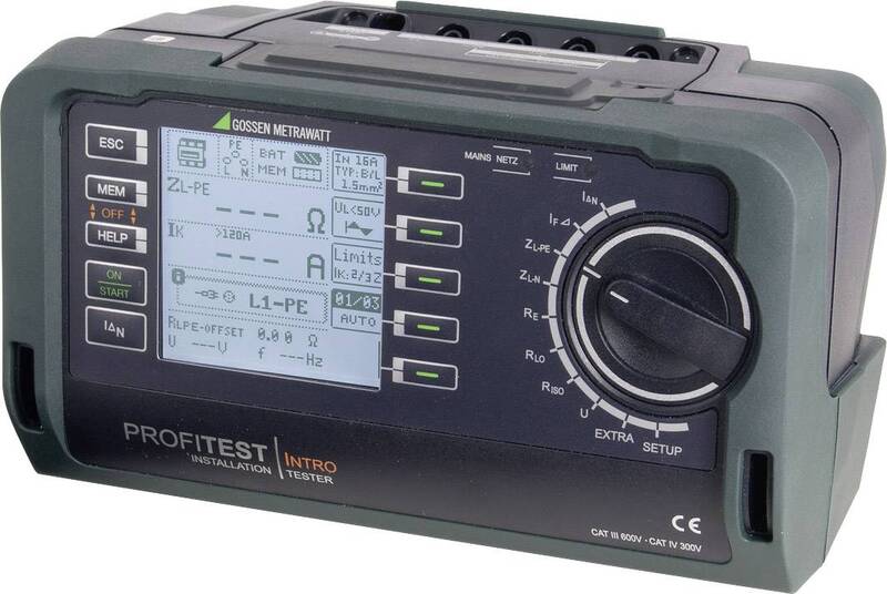 Gossen Metrawatt Meisterpaket PROFITEST INTRO Installationstester DEFEKTWARE - 4012932127324