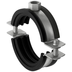 B-Ware Fischer 560589 Rohrschelle FRS 4" Rohrhalter Rohr Halterung Stahl A2 2 SETS