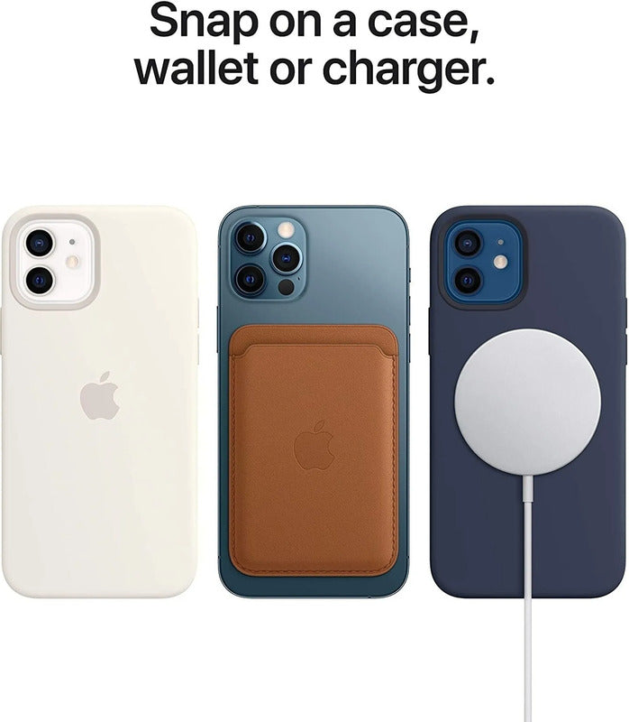 Apple Hülle Case Schutzhülle Silikon MagSafe iPhone 15 Pro Max Blau Winter Blue - 0194253940234