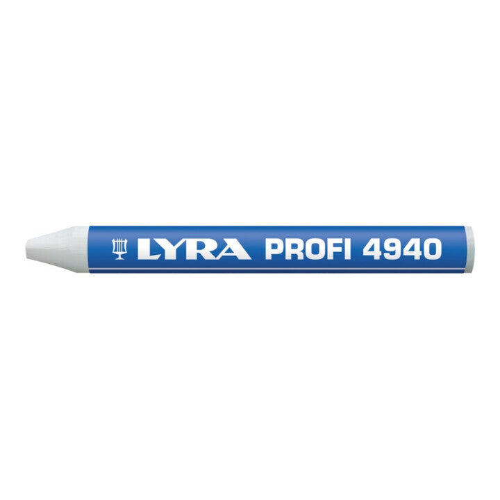 Lyra Kreide Markierstift Reifen Universalkreide weiß Papier Schachtel 48 STÜCK - 4084900551295