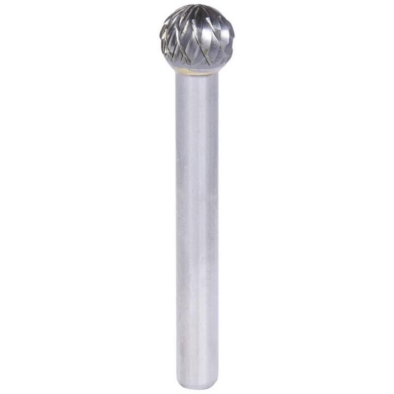 KS Tools Frässtift Hartmetall Ø6mm Länge 54mm Entgraten Kanten brechen 1 Stück - 4042146257166