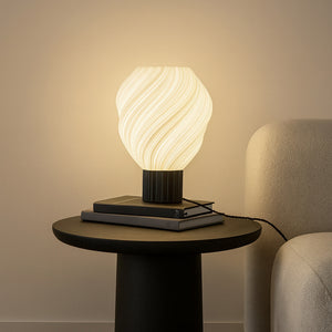 B-Ware Lindby Tischleuchte Nuvia LED Lampe Leuchte Tischlampe modern weiß 39cm