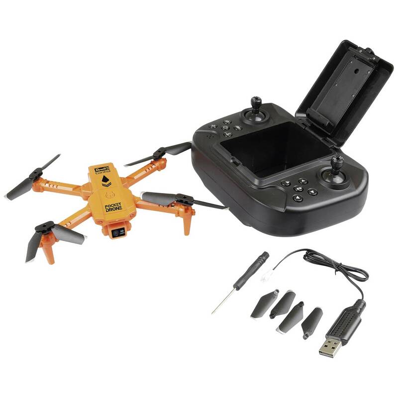 Revell Control Quadrocopter Drohne RtF mit 720K Kamera für Luftfotografie 59g - 4009803223810