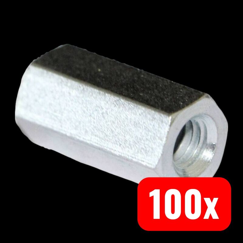 PB Fastener S58050X20 Abstandsbolzen 10 St. L 20 mm M5 x 20 Stahl verzinkt - 4016138282320