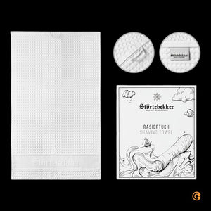 B-Ware Störtebekker Premium Rasiertuch Handtuch Tuch 100% Baumwolle Made in Germany
