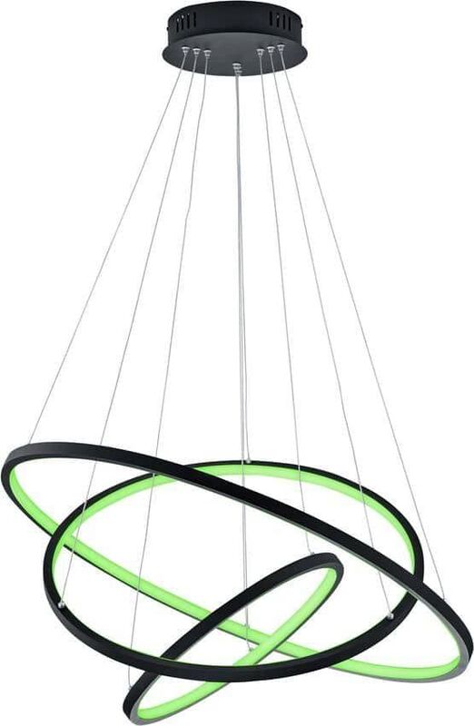 Trio Lighting Pendelleuchte Hängelampe LED WiZ smart anthrazit Aaron dimmbar - 4017807473308