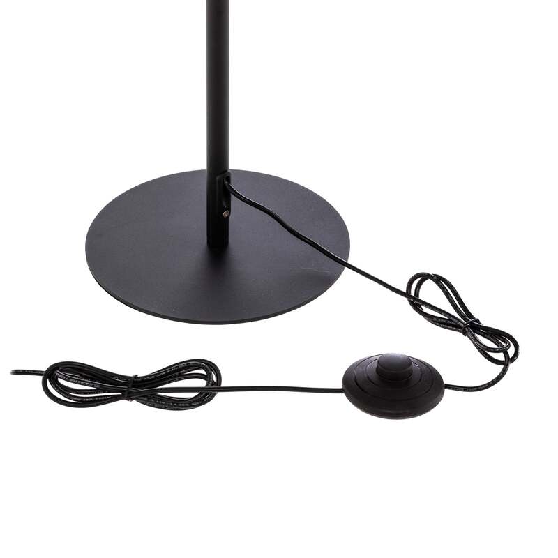 Lindby Stehleuchte Stehlampe Munja LED dimmbar schwarz 150cm warmweiß Metall - 4251911756289